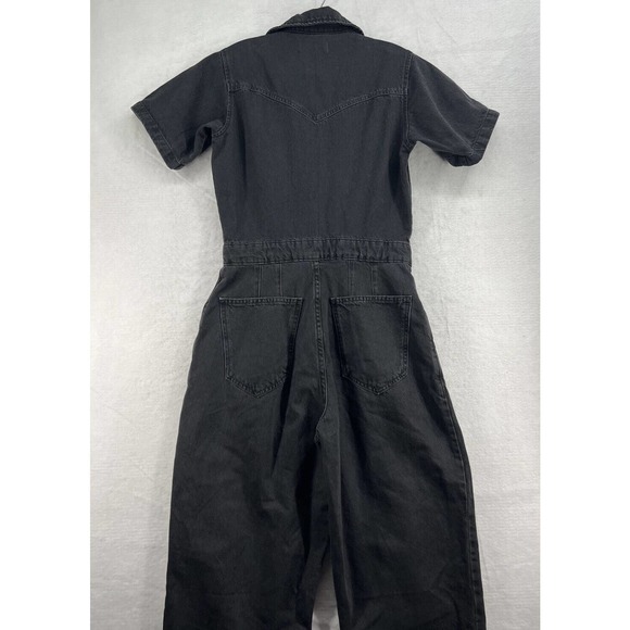 New Free People Marla Jumpsuit  Denim Jumpsuit Coverall - Picture 7 of 10